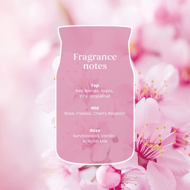 Yankee Candle Enchanting Cherry Blossom dišeča sveča 368 g