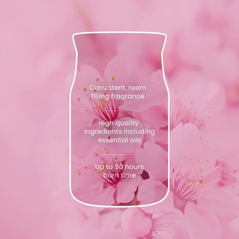 Yankee Candle Enchanting Cherry Blossom dišeča sveča 368 g