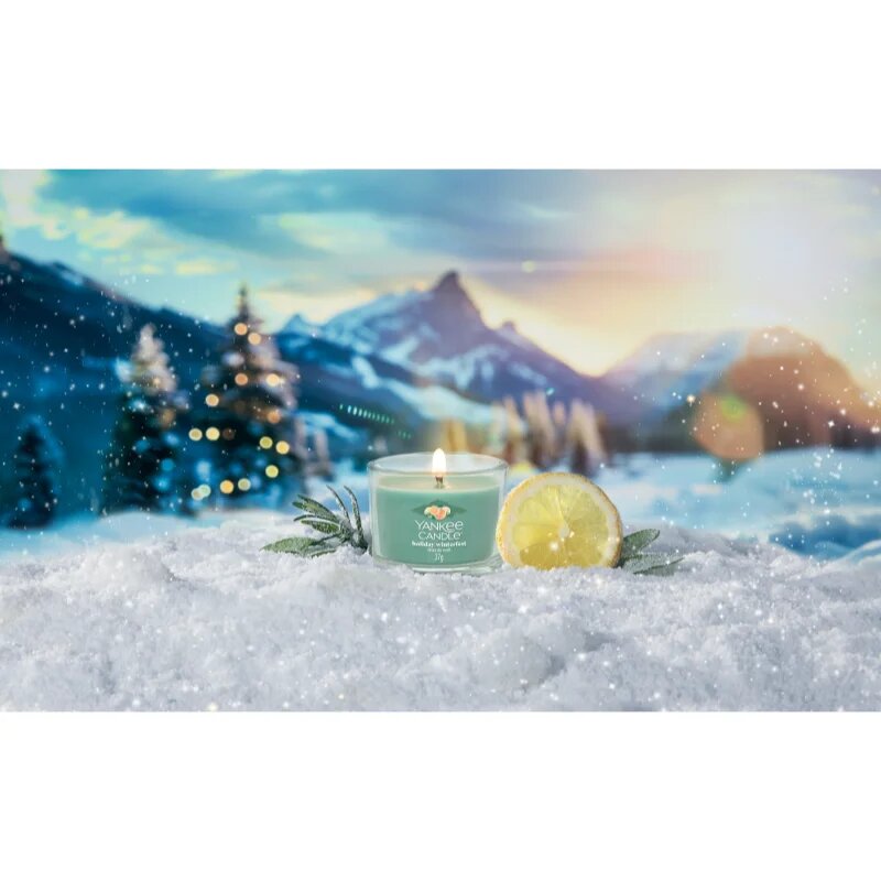 Yankee Candle Holiday Winterfest votivna sveča 37 g