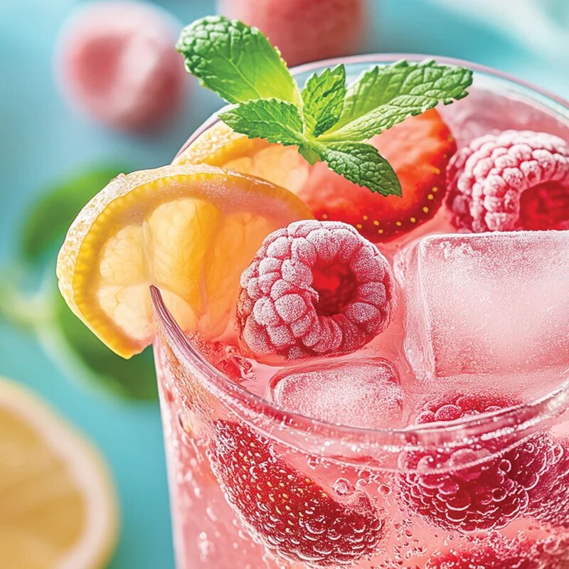 Yankee Candle Iced Berry Lemonade dišeča sveča Signature 110 g