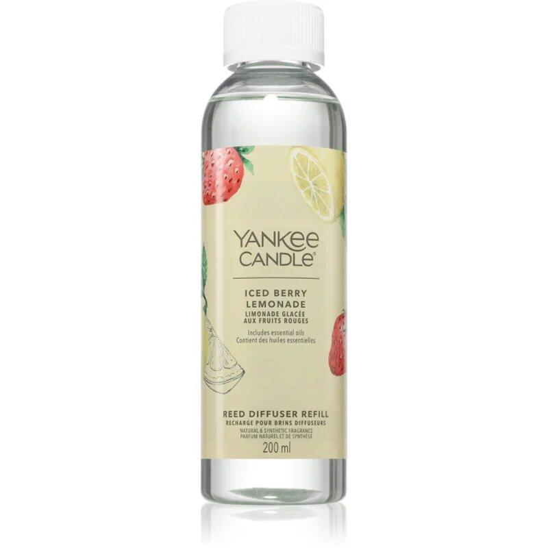 Yankee Candle Iced Berry Lemonade nadomestno polnilo za aroma difuzor 200 ml