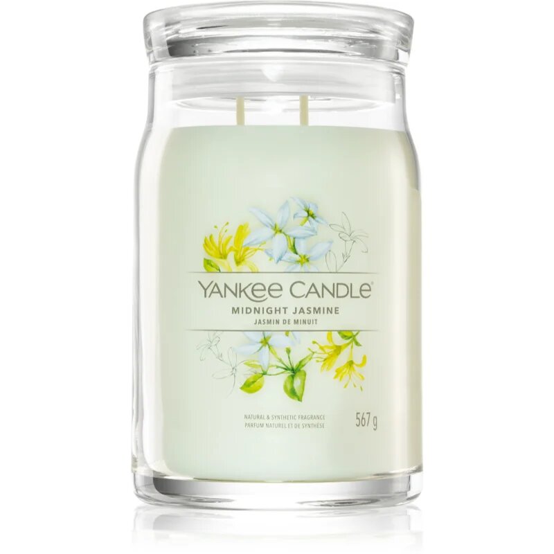 Yankee Candle Midnight Jasmine dišeča sveča I. Signature 567 g