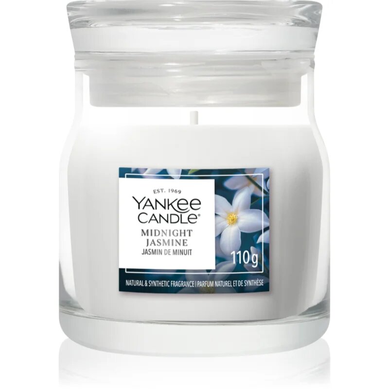 Yankee Candle Midnight Jasmine dišeča sveča Signature 110 g
