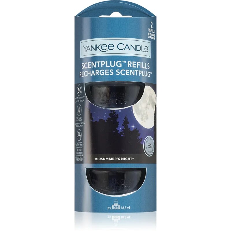 Yankee Candle Midsumer's Night Refill polnilo za aroma difuzor 2x185 ml