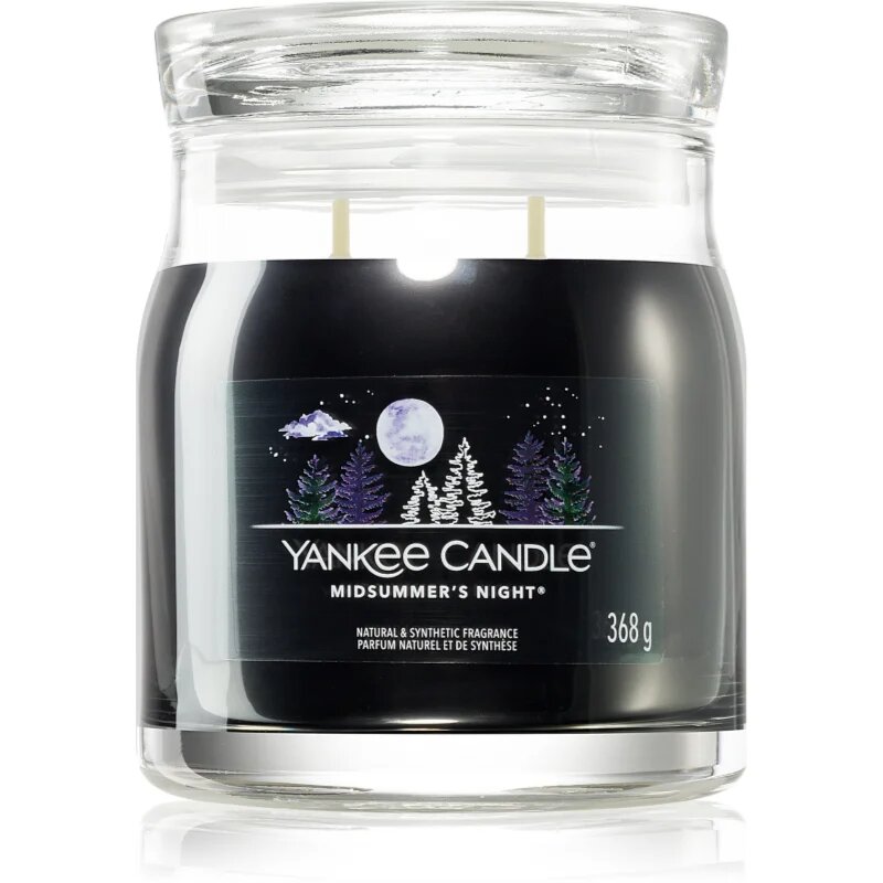 Yankee Candle Midsummer's Night dišeča sveča Signature 368 g