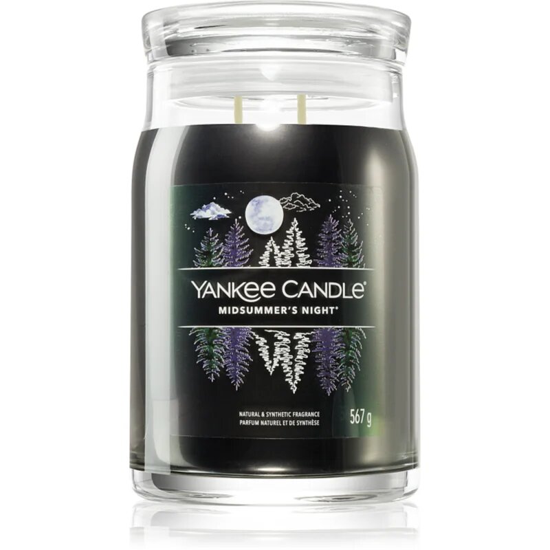 Yankee Candle Midsummer's Night dišeča sveča Signature 567 g