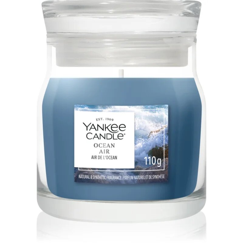 Yankee Candle Ocean Air dišeča sveča Signature 110 g