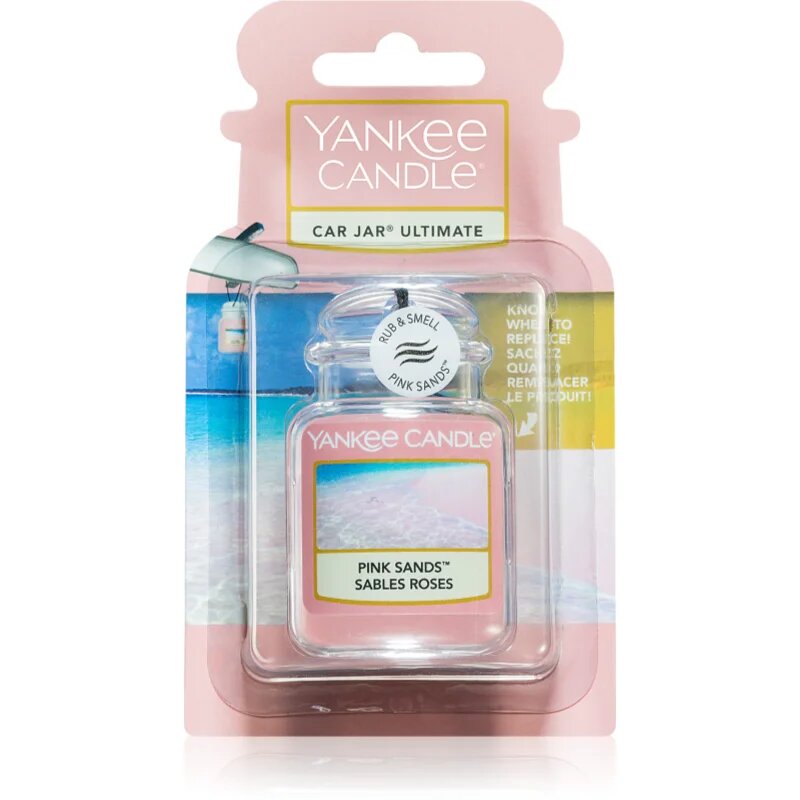 Yankee Candle Pink Sands dišava za avto za obešanje 1 kos