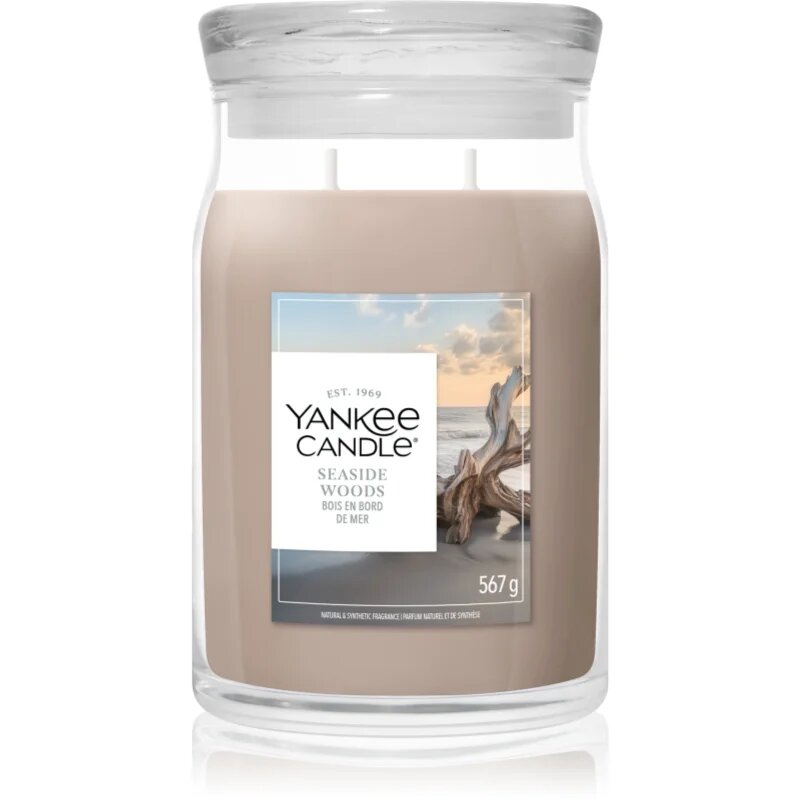 Yankee Candle Seaside Woods dišeča sveča 567 g