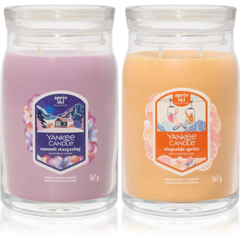 Yankee Candle Seasonal Duo - Summit Stargazing & Slopeside Spritz darilni set