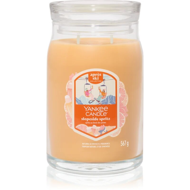 Yankee Candle Slopeside Spritz dišeča sveča Signature 567 g
