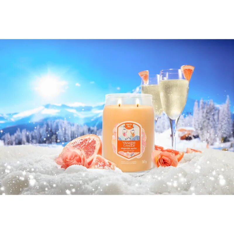 Yankee Candle Slopeside Spritz dišeča sveča Signature 567 g