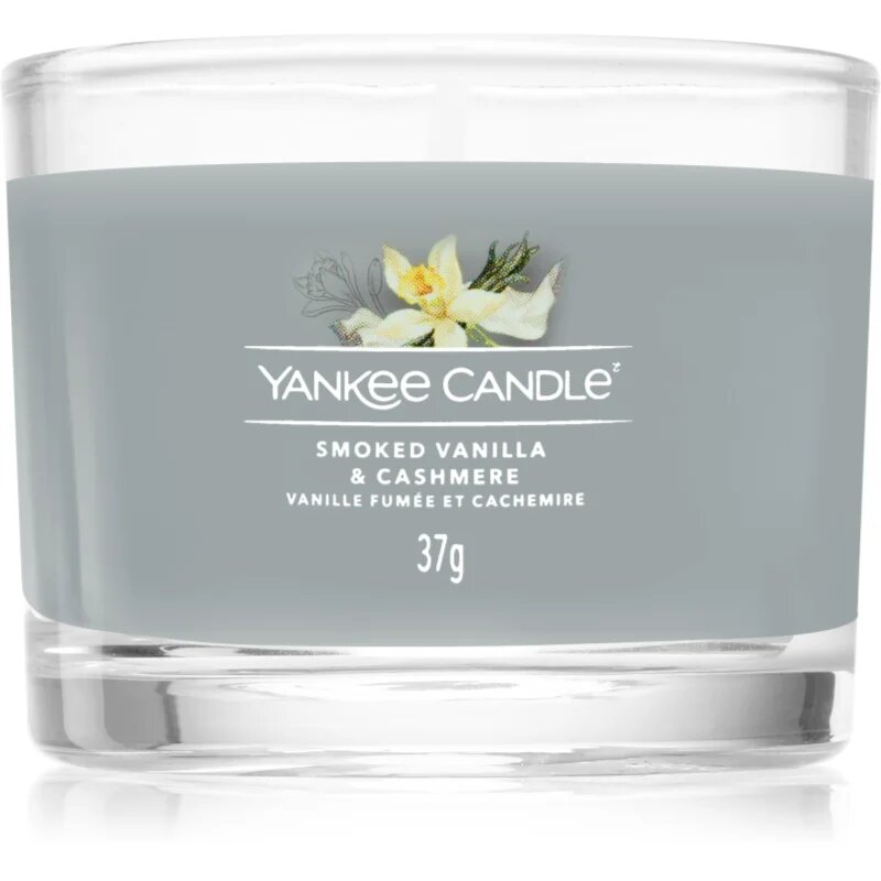 Yankee Candle Smoked Vanilla & Cashmere votivna sveča 37 g