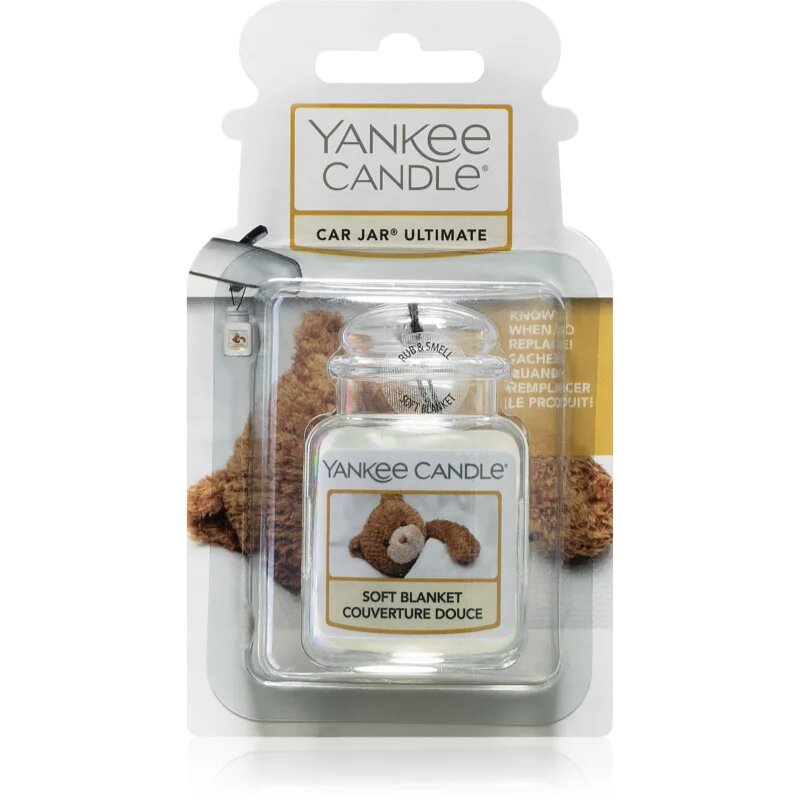 Yankee Candle Soft Blanket dišava za avto za obešanje 1 kos