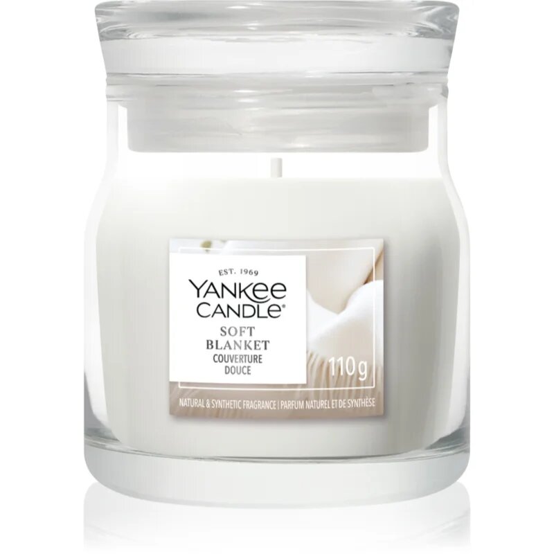 Yankee Candle Soft Blanket dišeča sveča Signature 110 g