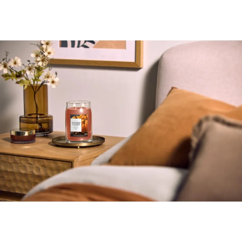Yankee Candle Spiced Pumpkin dišeča sveča 567 g