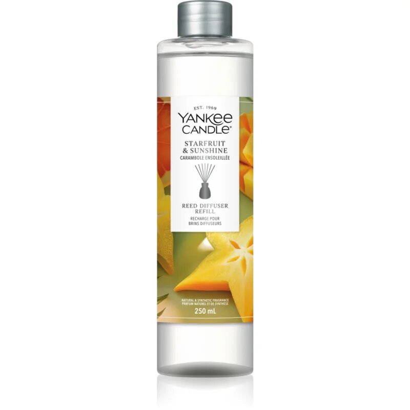Yankee Candle Starfruit & Sunshine nadomestno polnilo za aroma difuzor 250 ml