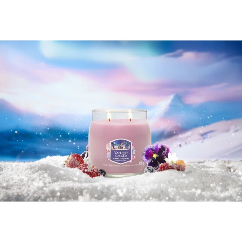 Yankee Candle Summit Stargazing dišeča sveča Signature 368 g
