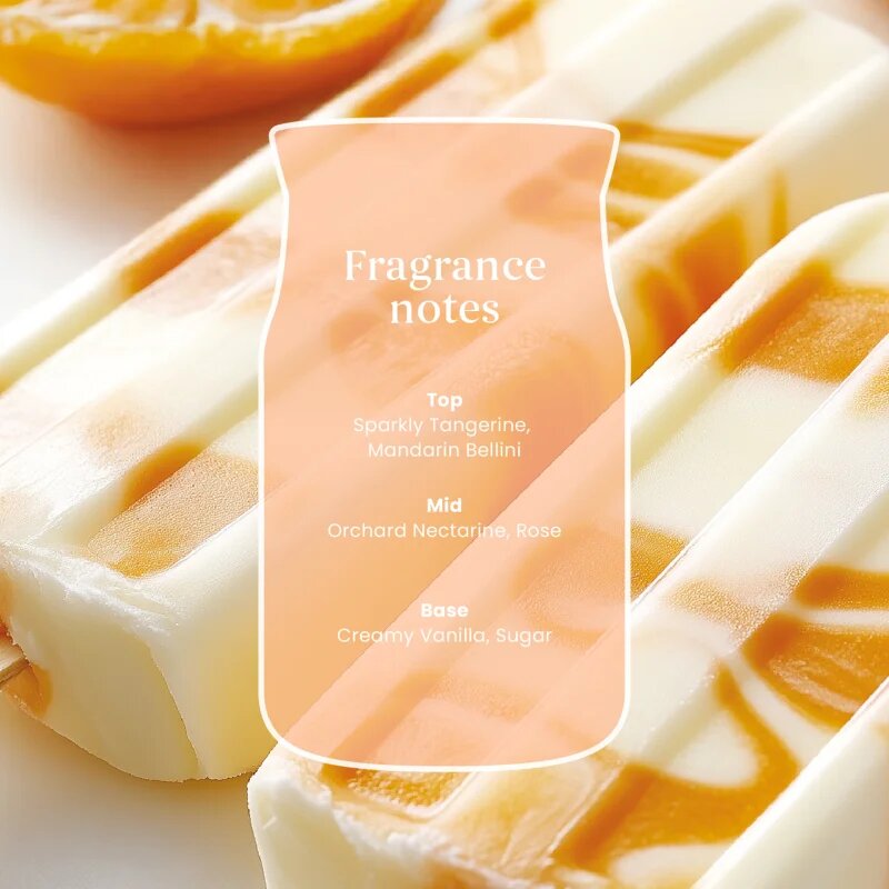 Yankee Candle Tangerine & Vanilla dišeča sveča Signature 110 g