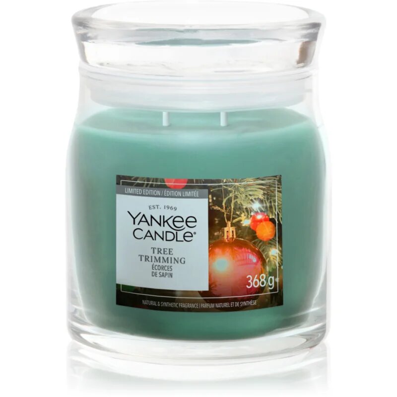 Yankee Candle Tree Trimming dišeča sveča 368 g