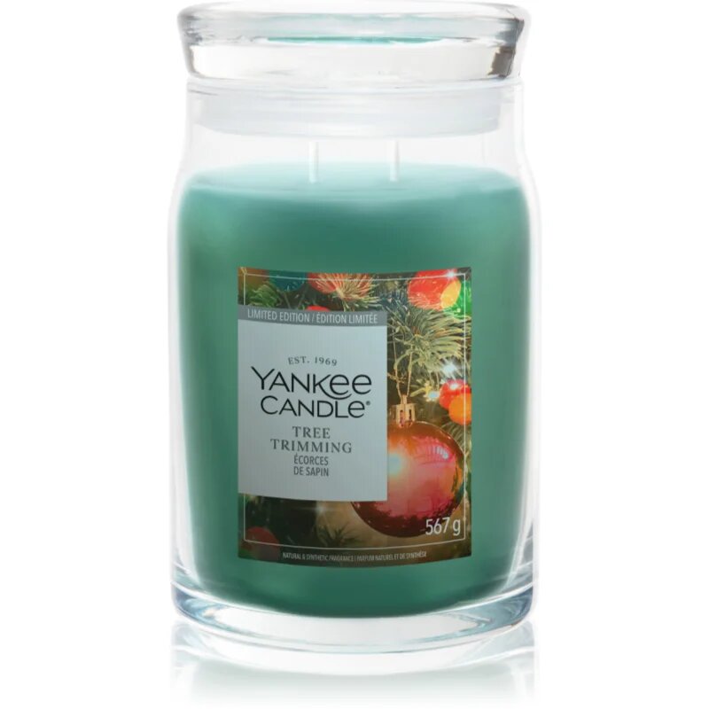 Yankee Candle Tree Trimming dišeča sveča 567 g