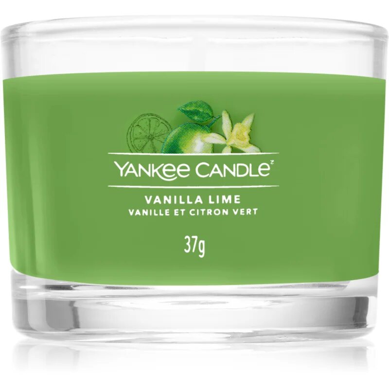 Yankee Candle Vanilla Lime dišeča sveča 37 g