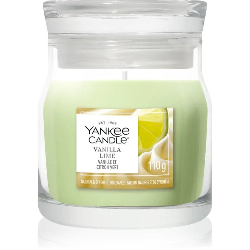 Yankee Candle Vanilla Lime dišeča sveča Signature 110 g