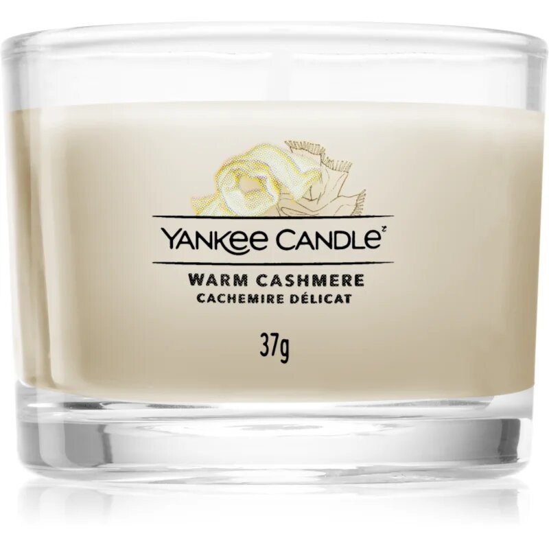 Yankee Candle Warm Cashmere votivna sveča glass 37 g