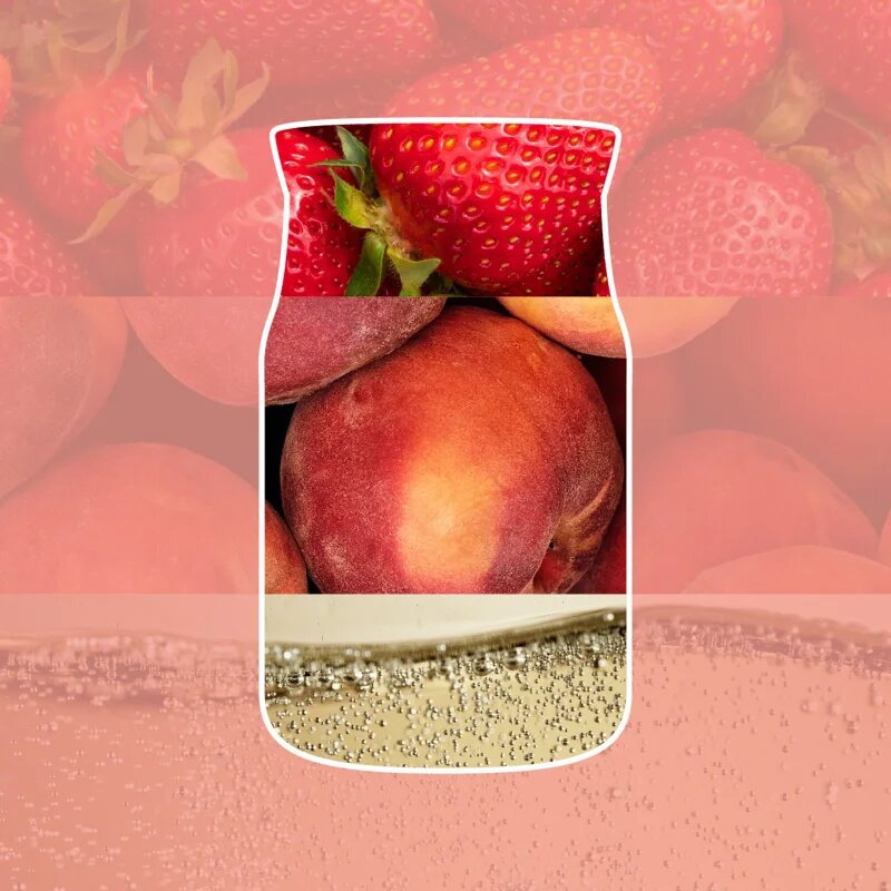 Yankee Candle White Strawberry Bellini dišeča sveča Signature 110 g