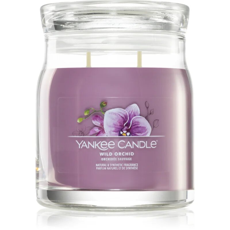 Yankee Candle Wild Orchid dišeča sveča Signature 368 g