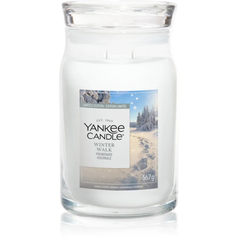 Yankee Candle Winter Walk dišeča sveča 567 g