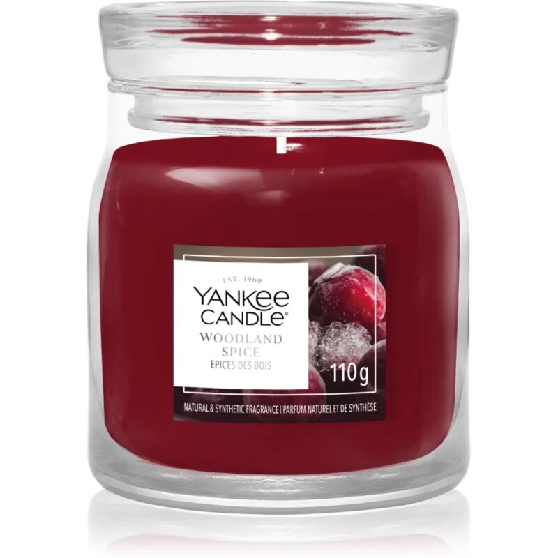 Yankee Candle Woodland Spice dišeča sveča 110 g