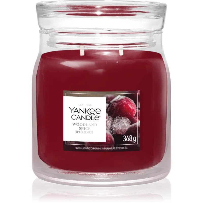 Yankee Candle Woodland Spice dišeča sveča 368 g