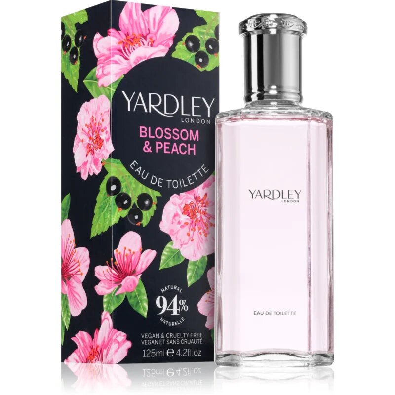 Yardley Blossom & Peach toaletna voda za ženske 125 ml