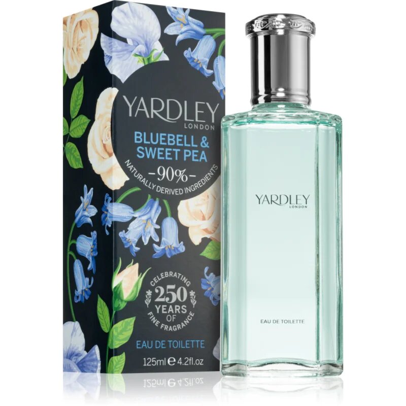 Yardley Bluebell & Sweetpea toaletna voda za ženske 125 ml