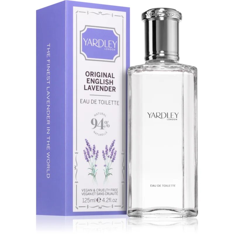Yardley English Lavender Original toaletna voda za ženske 125 ml