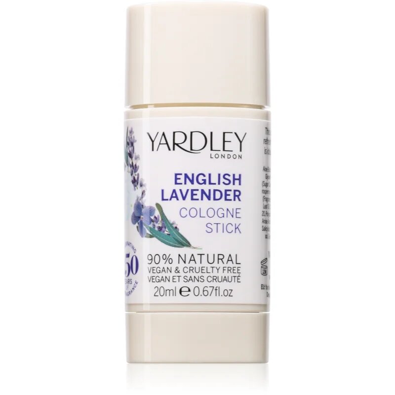 Yardley English Lavender trdi deodorant odišavljen 20 ml