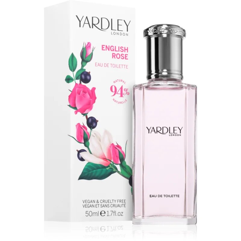 Yardley English Rose toaletna voda za ženske 50 ml