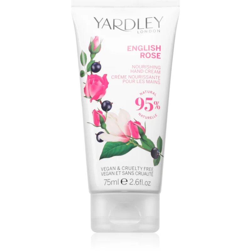 Yardley English Rose vlažilna krema za roke 75 ml