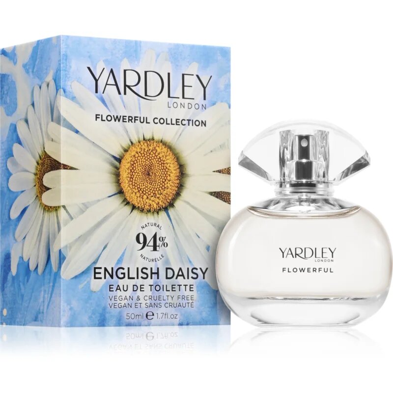 Yardley Flowerful English Daisy toaletna voda za ženske 50 ml