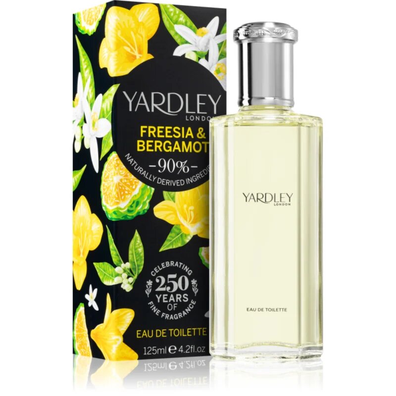 Yardley Freesia & Bergamot toaletna voda za ženske 125 ml