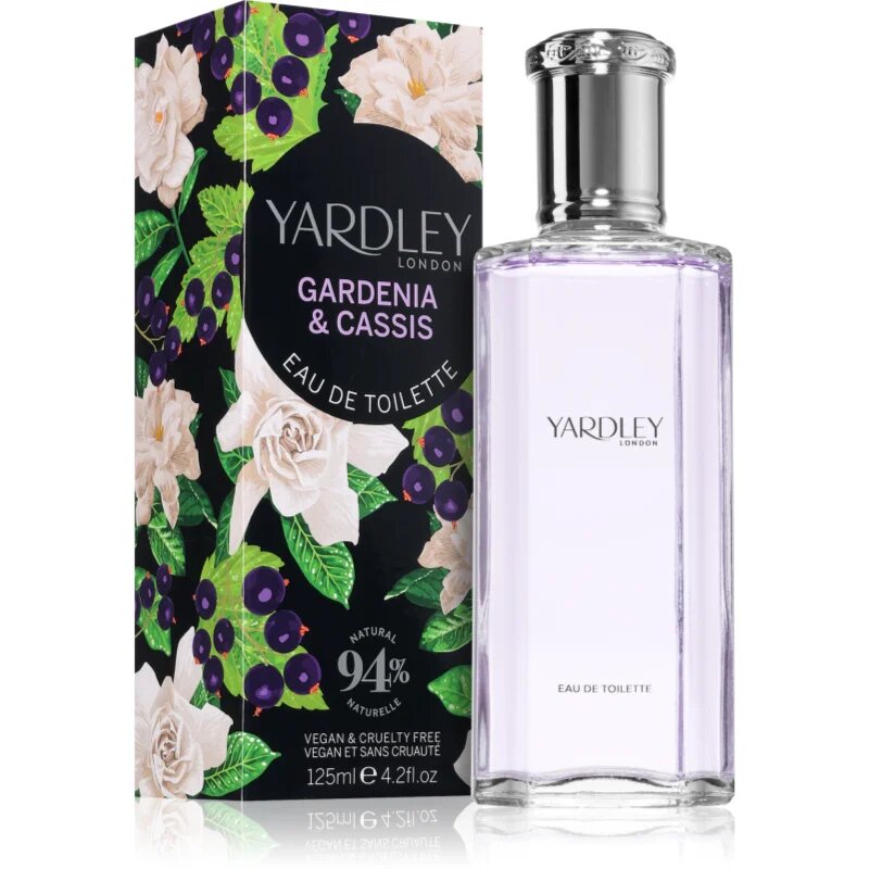 Yardley Gardenia & Cassis toaletna voda za ženske 125 ml