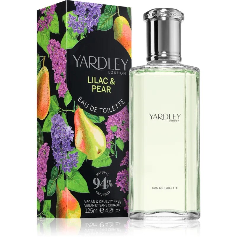 Yardley Lilac & Pear toaletna voda za ženske 125 ml