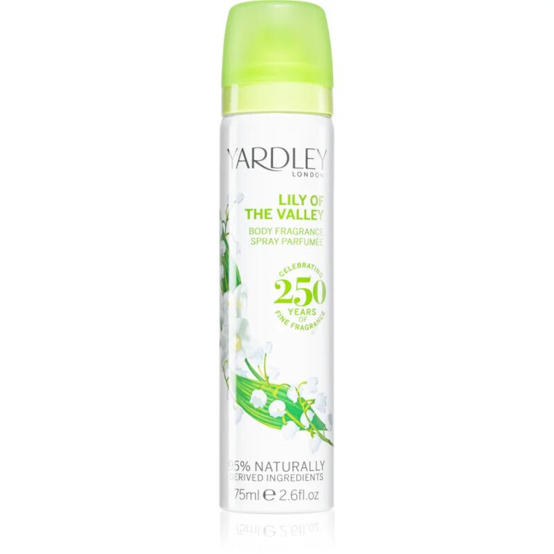 Yardley Lily Of The Valley deodorant v pršilu za ženske 75 ml