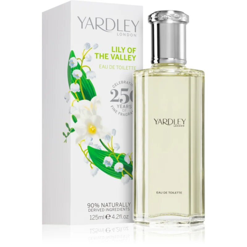 Yardley Lily Of The Valley toaletna voda za ženske 125 ml