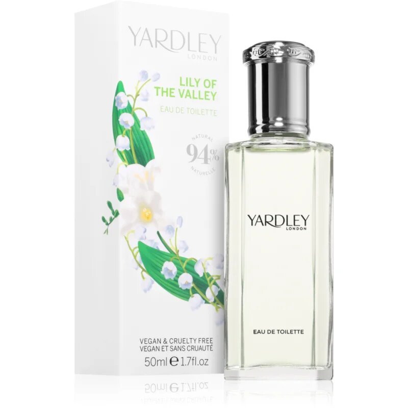 Yardley Lily Of The Valley toaletna voda za ženske 50 ml