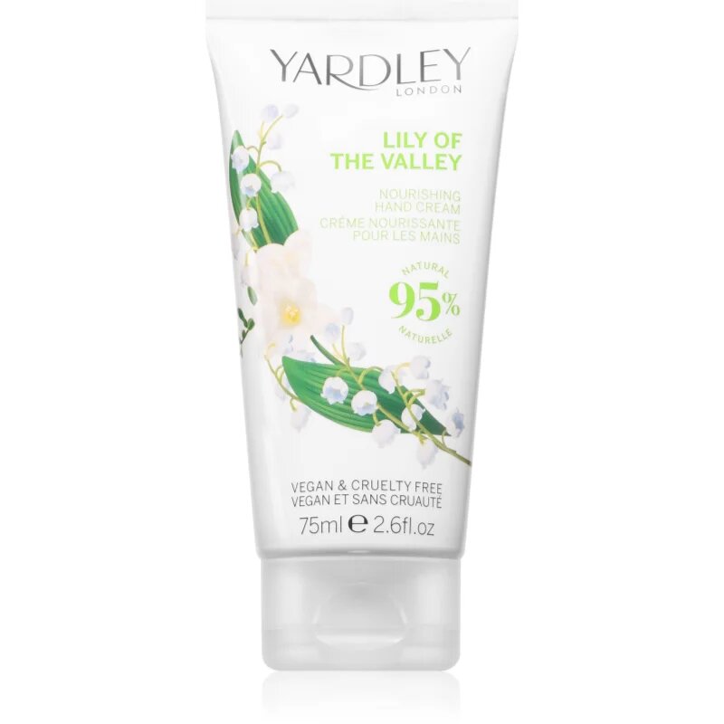 Yardley Lily Of The Valley vlažilna krema za roke 75 ml