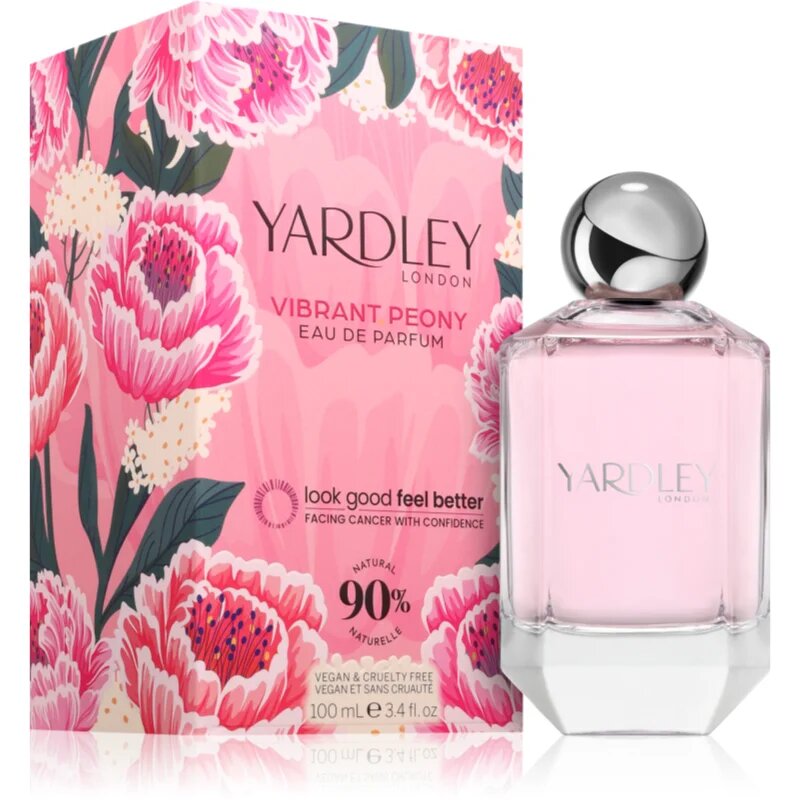 Yardley Vibrant Peony parfumska voda za ženske 100 ml