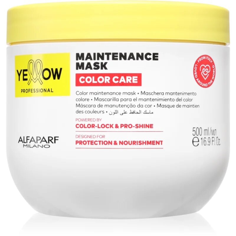 Yellow Professional Color Care Maintenance Mask maska za barvane lase 500 ml