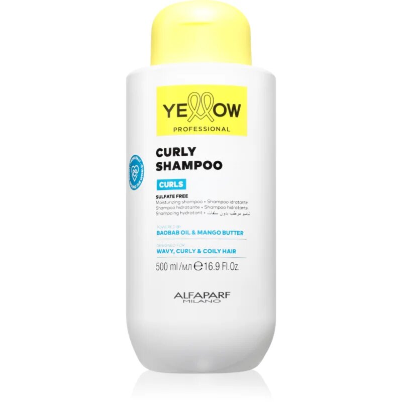 Yellow Professional Curls Curly Shampoo šampon za valovite in kodraste lase 500 ml